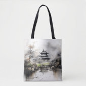 ハウスアンドレイク絵を描イン トートバッグ (正面)