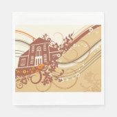 ハウスアート紙ナプキンス スタンダードランチョンナプキン (正面)