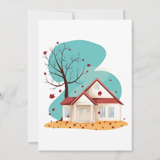 ハウスインオータム招待状 招待状 (正面)