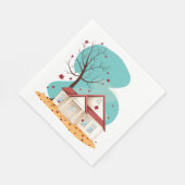 ハウスインオータム紙ナプキンス スタンダードランチョンナプキン (角)