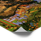 ハウスインオーバーズヴァンゴッホファインアート ポスター (角)