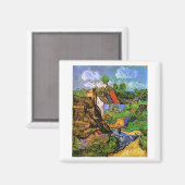 ハウスインオーバーズヴァンゴッホファインアート マグネット (正面/裏面)