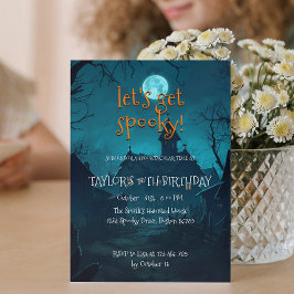 ハウスインザウッズキッズハロウィーン誕生日パーティー 招待状