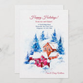 ハウスインスノーホリデームービングカード シーズンカード (正面/裏面)