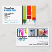 ハウスインテリアウォール絵画ズサービス 名刺 (正面/裏面)