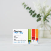 ハウスインテリアウォール絵画ズサービス 名刺 (スタンド正面)