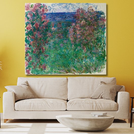 ハウスインバラ，モネ キャンバスプリント