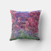 ハウスインヴェンツバラクロードモネファインアート クッション (裏面)