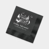 ハウスイー幽霊のよく出るトハロウィーン 箔ナプキン (左)