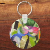 ハウスウィズバイフランツマルクヴィンテージファインアート キーホルダー (正面)