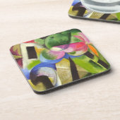 ハウスウィズバイフランツマルクヴィンテージファインアート コースター (左側)