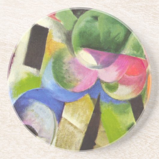 ハウスウィズバイフランツマルクヴィンテージファインアート コースター (正面)