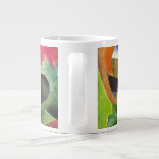 ハウスウィズバイフランツマルクヴィンテージファインアート ジャンボコーヒーマグカップ (裏面)