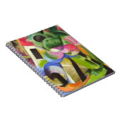 ハウスウィズバイフランツマルクヴィンテージファインアート ノートブック (右側)