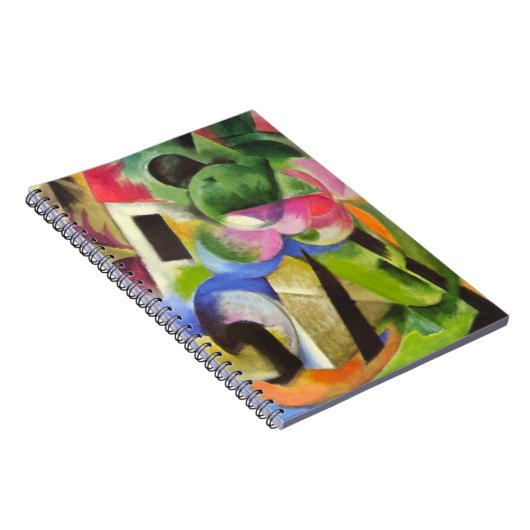 ハウスウィズバイフランツマルクヴィンテージファインアート ノートブック (右側)