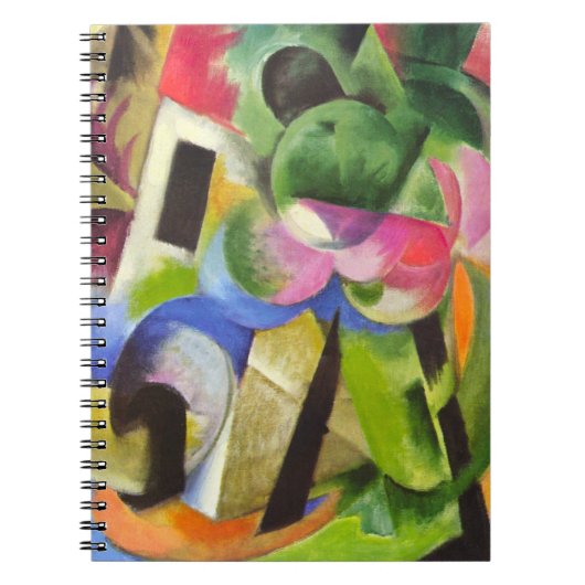 ハウスウィズバイフランツマルクヴィンテージファインアート ノートブック (正面)