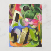 ハウスウィズバイフランツマルクヴィンテージファインアート ポストカード (正面)