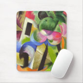 ハウスウィズバイフランツマルクヴィンテージファインアート マウスパッド (マウス)