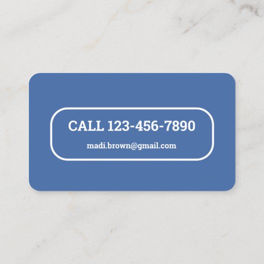 ハウスウォッチャー 名刺 (裏面)