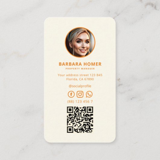 ハウスウォーターカラー実在エステートエージェント 名刺 (裏面)