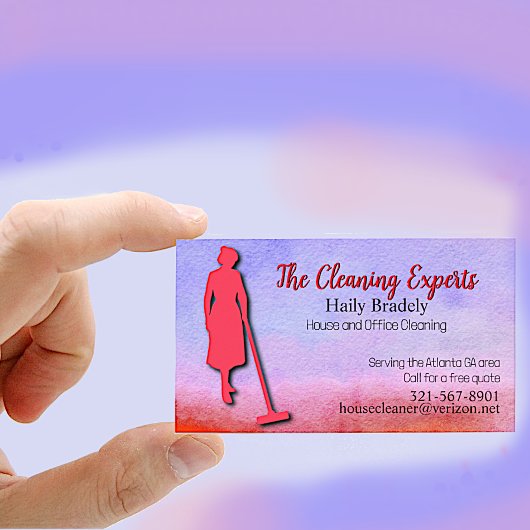 ハウスウォーターカラー 名刺