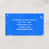 ハウスウォータースプラッシュハウスキーイング名刺 名刺 (裏面)