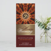 ハウスウォーミングオウムサンシャインパーティの招待状 招待状 (スタンド正面)