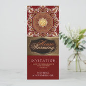 ハウスウォーミングオムアースパーティの招待状 招待状 (スタンド正面)