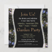 ハウスウォーミングガーデンパーティの招待状 招待状 (裏面)