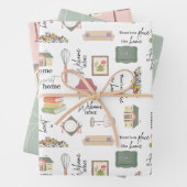 ハウスウォーミングハウスアイテム包装紙シート ラッピングペーパーシート (インサイチュ)