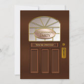 ハウスウォーミングパーティの招待状 – フロントドア 招待状 (正面)