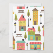 ハウスウォーミングパーティの招待状 招待状 (裏面)