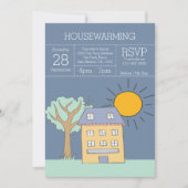ハウスウォーミングパーティー 招待状 (正面)
