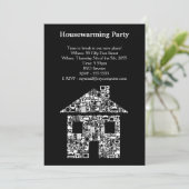 ハウスウォーミングムービングパーティー招待状招待状 招待状 (スタンド正面)