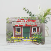 ハウスウォーミング招待状 招待状 (スタンド正面)