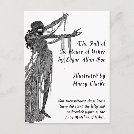 ハウスオブアッシャー ポストカード (正面)