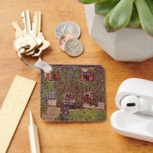 ハウスオブグアルダボシbyグスタフクリムトヴィンテージアート キーホルダー