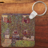 ハウスオブグアルダボシbyグスタフクリムトヴィンテージアート キーホルダー (裏面)