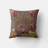 ハウスオブグアルダボシbyグスタフクリムトヴィンテージアート クッション (裏面)