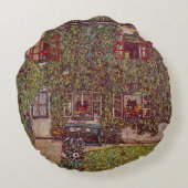 ハウスオブグアルダボシbyグスタフクリムトヴィンテージアート ラウンドクッション (裏面)