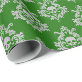 ハウスオブスネークスカルダマスクデザインラッピング紙 ラッピングペーパー (ロールコーナー)