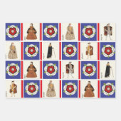 ハウスオブチューダーラッピング紙 ラッピングペーパーシート (正面3)