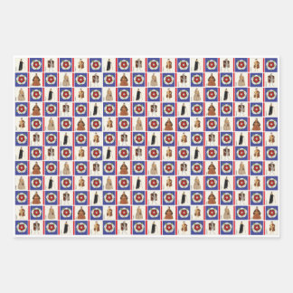 ハウスオブチューダーラッピング紙 ラッピングペーパーシート