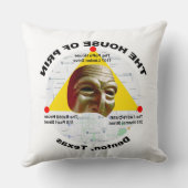 ハウスオブプリンファストハウスラビッツPoポデントンテキサス州 クッション (裏面)