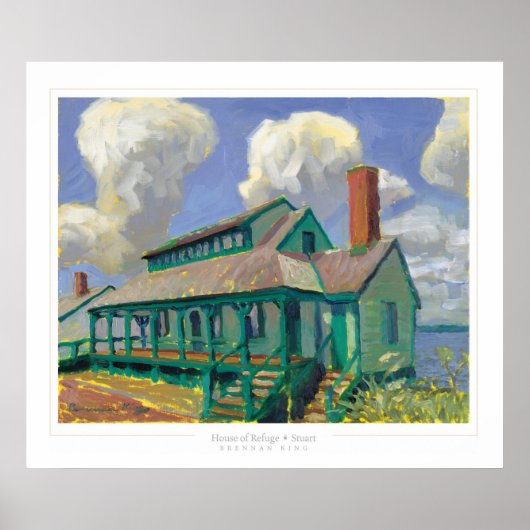 ハウスオブレッジメントプリント ポスター (正面)