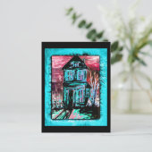 ハウスオブ招待状 インビテーションポストカード (スタンド正面)