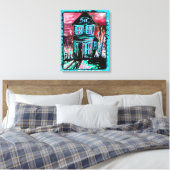 ハウスオブ招待状 キャンバスプリント (インサイチュ (寝室))