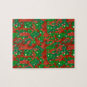 ハウスオブ迷彩柄クリスマスカモフラージュ ジグソーパズル (横)