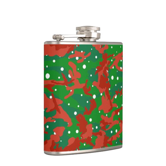 ハウスオブ迷彩柄クリスマスカモフラージュ フラスク (右)