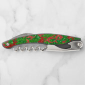 ハウスオブ迷彩柄クリスマスグリッターカモフラージュ ソムリエナイフ (裏面)